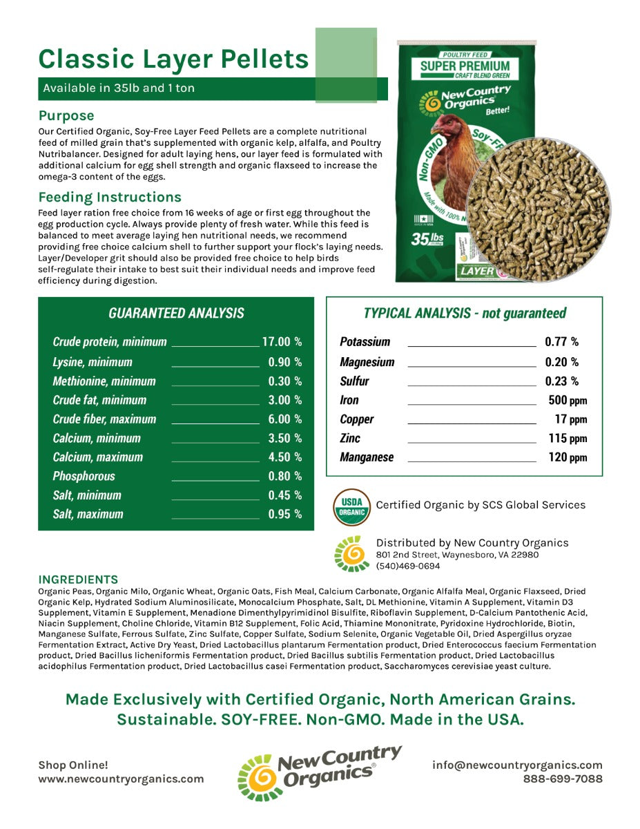 Classic Layer Pellets