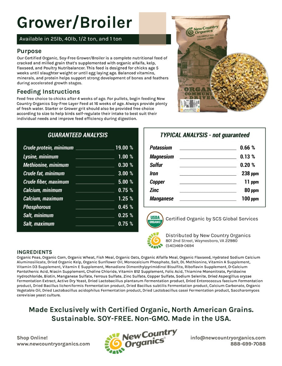 Grower/Broiler Feed