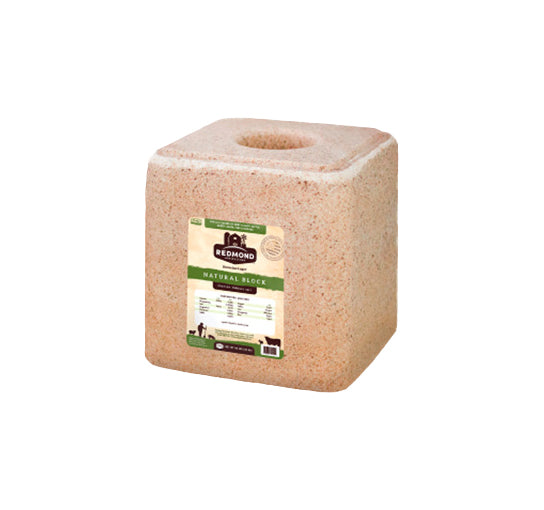 Redmond Natural Trace Mineral Salt Block